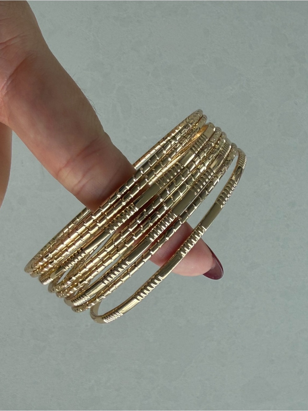 Gold Bangles - Picture 2 of 5